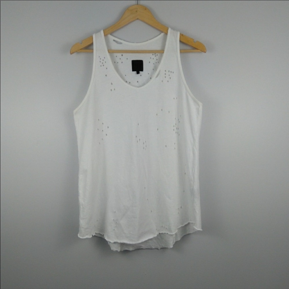 RtA Distressed "Allison" Racerback Tank Top